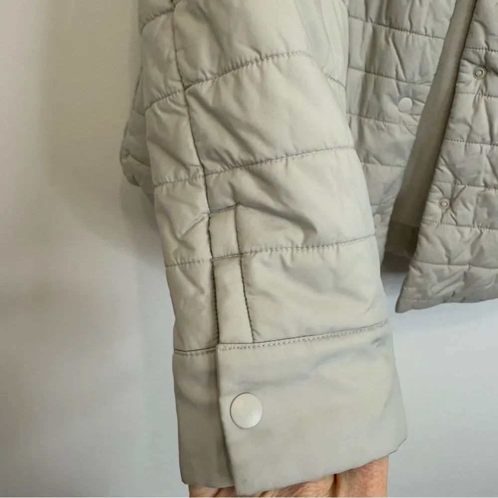 Lululemon Switch Please Shacket Jacket Silverstone Glyde PrimaLoft Womens Size 4